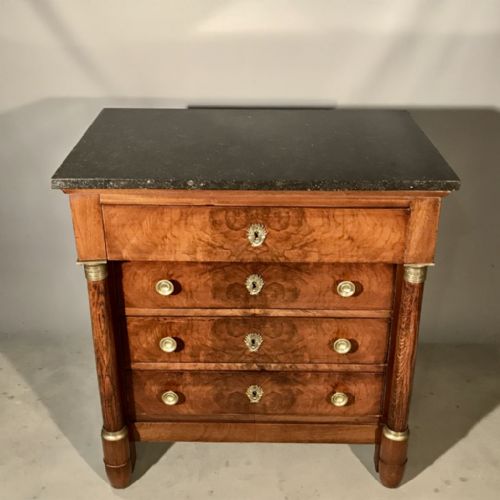 SUPER QUALITY SMALL FRENCH EMPIRE COMMODE CHEST - ADDITIONAL PHOTO 1
