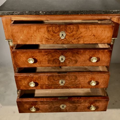 SUPER QUALITY SMALL FRENCH EMPIRE COMMODE CHEST - ADDITIONAL PHOTO 2