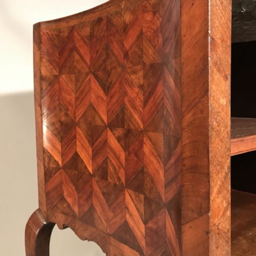 C19TH ITALIAN PARQUETRY LAMP TABLE - ADDITIONAL PHOTO 3