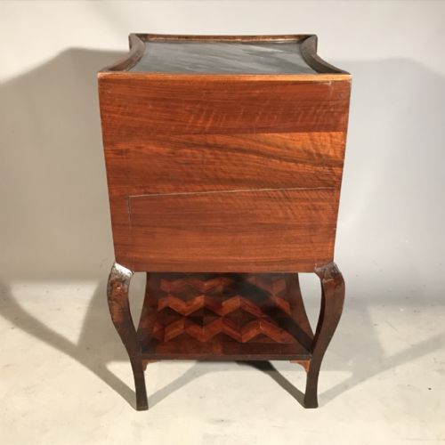 C19TH ITALIAN PARQUETRY LAMP TABLE - ADDITIONAL PHOTO 5