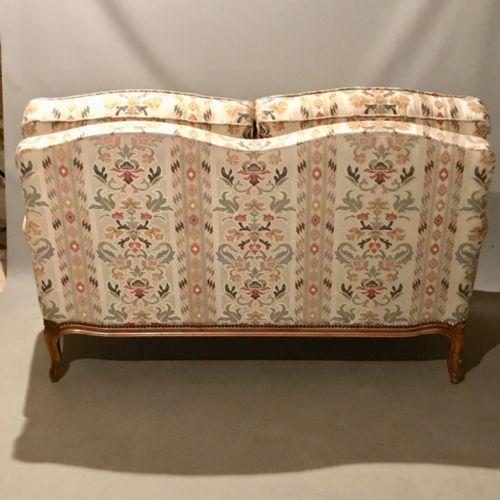 GENEROUS FRENCH 2 SEATER SOFA - ADDITIONAL PHOTO 1