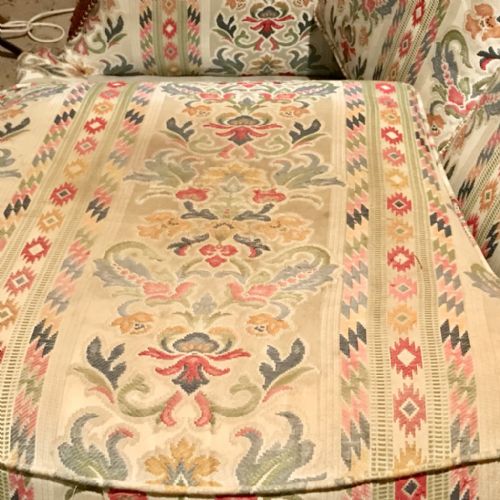 GENEROUS FRENCH 2 SEATER SOFA - ADDITIONAL PHOTO 6