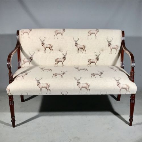 REGENCY 2 SEATER SALON SOFA - ADDITIONAL PHOTO 3