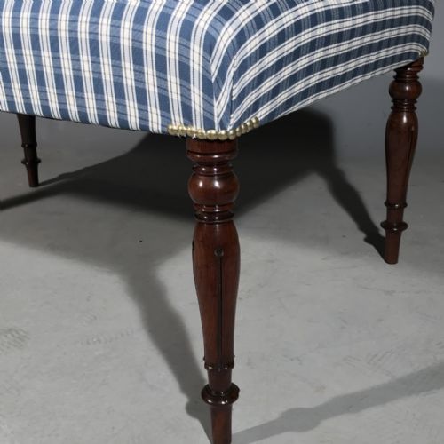 WILLIAM IV ROSEWOOD CENTRE STOOL - ADDITIONAL PHOTO 3