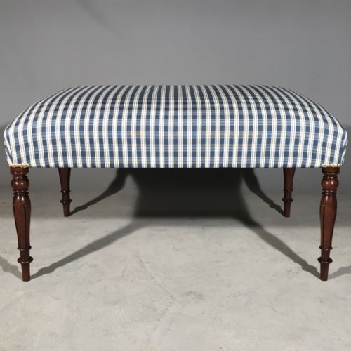 WILLIAM IV ROSEWOOD CENTRE STOOL - ADDITIONAL PHOTO 4