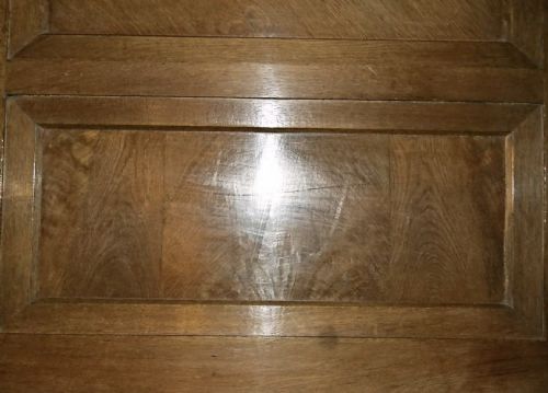RARE LARGE FRENCH OAK EMPIRE HOUSEKEEPERS CUPBOARD - ADDITIONAL PHOTO 5