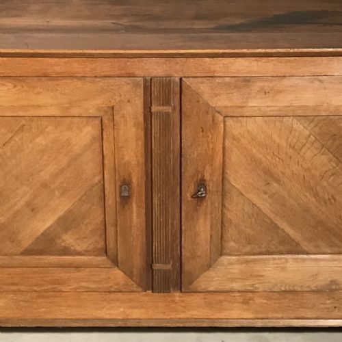 ANTIQUE FRENCH OAK DRESSER BASE - ADDITIONAL PHOTO 2