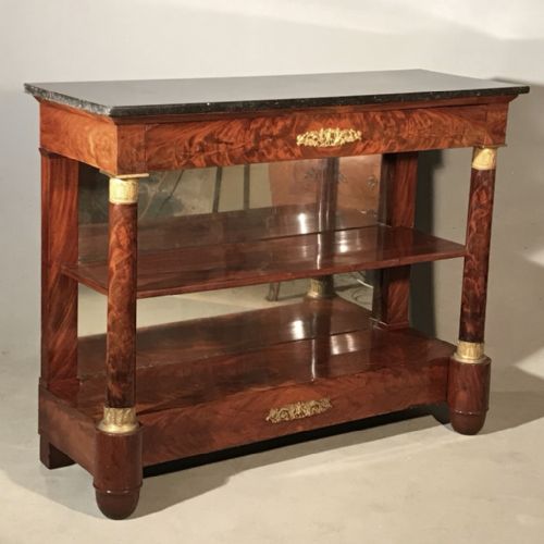 C19TH FRENCH EMPIRE CONSOLE TABLE - ADDITIONAL PHOTO 5