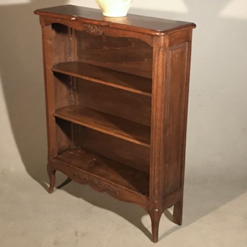 SMALL FRENCH OAK ADJUSTABLE BOOKCASE - ADDITIONAL PHOTO 4