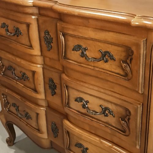 SMALL SIZE FRENCH CHERRY CHEST OF DRAWERS - ADDITIONAL PHOTO 1