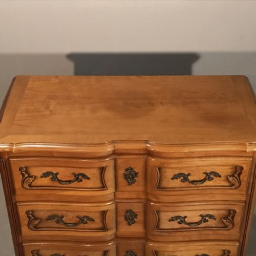 SMALL SIZE FRENCH CHERRY CHEST OF DRAWERS - ADDITIONAL PHOTO 3