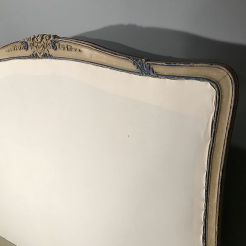 IMPRESSIVE FRENCH KINGSIZE PAINTED BED - ADDITIONAL PHOTO 3