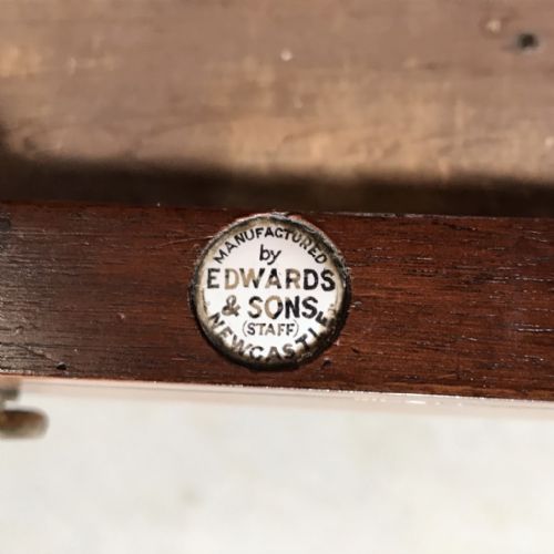 AESTHETIC MOVEMENT MAHOGANY DESK - ADDITIONAL PHOTO 2