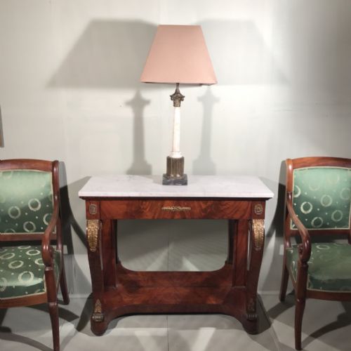 MARBLE COLUMN CORINTHIAN STYLE LAMP - ADDITIONAL PHOTO 2