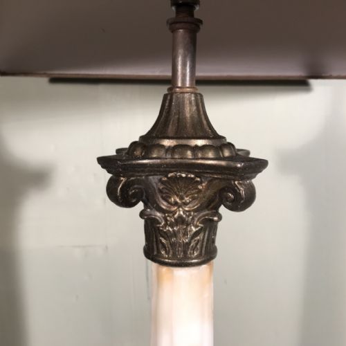 MARBLE COLUMN CORINTHIAN STYLE LAMP - ADDITIONAL PHOTO 5