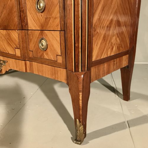 EARLY C19TH LOUIS XVI COMMODE PALE ROSEWOOD - ADDITIONAL PHOTO 6