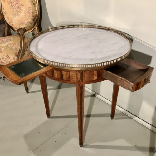 KINGWOOD AND TULIP BOUILLOTTE TABLE - ADDITIONAL PHOTO 1