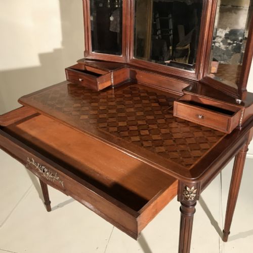 LARGE FRENCH EMPIRE STYLE DRESSING TABLE - ADDITIONAL PHOTO 3