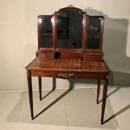 LARGE FRENCH EMPIRE STYLE DRESSING TABLE - ADDITIONAL PHOTO 6