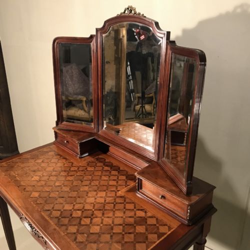 LARGE FRENCH EMPIRE STYLE DRESSING TABLE - ADDITIONAL PHOTO 7