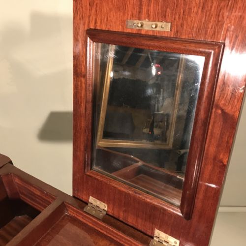 FRENCH LIFT TOP DRESSING TABLE WITH MARQUETRY - ADDITIONAL PHOTO 11