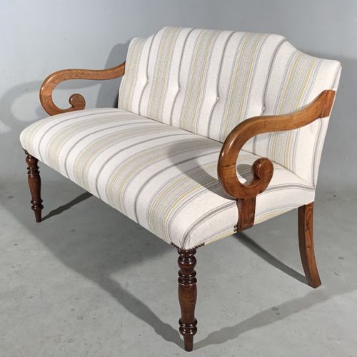 regency period 2 seater salon sofa - CATEGORY: ANTIQUE SOFAS - DATED REGENCY