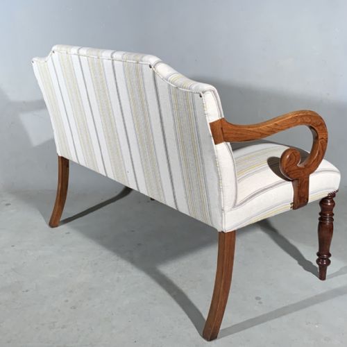 REGENCY PERIOD 2 SEATER SALON SOFA - ADDITIONAL PHOTO 1