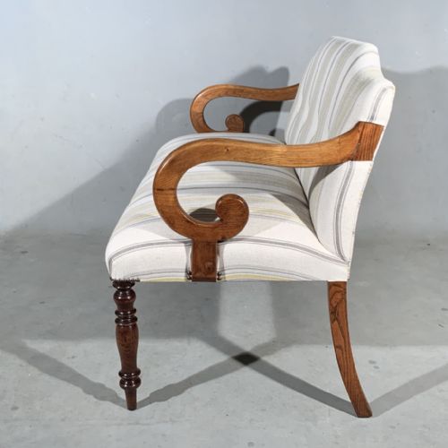 REGENCY PERIOD 2 SEATER SALON SOFA - ADDITIONAL PHOTO 4