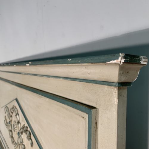 FRENCH DIRECTOIRE STYLE PAINTED MIRROR 150CM - ADDITIONAL PHOTO 2