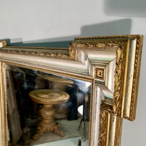 RARE LARGE SILVER GILT MIRROR 155CM - ADDITIONAL PHOTO 2