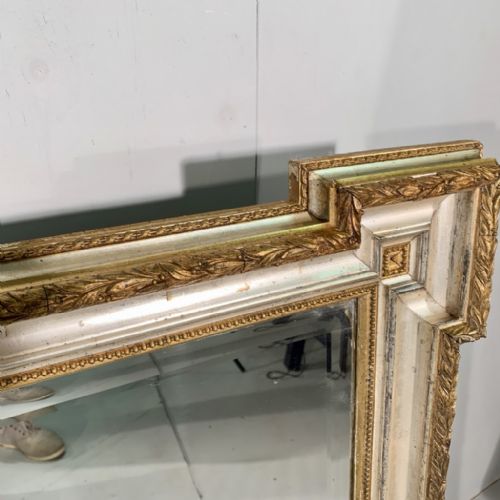 RARE LARGE SILVER GILT MIRROR 155CM - ADDITIONAL PHOTO 3
