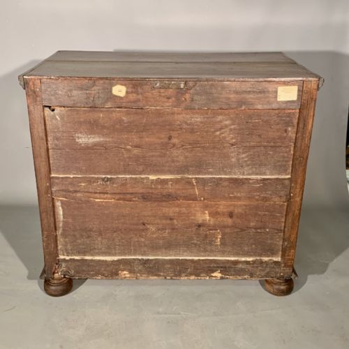 C17TH OAK GEOMETRIC CHEST OF DRAWERS - ADDITIONAL PHOTO 8