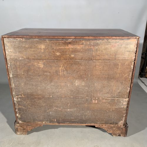 SMALL SIZE GEORGIAN CHEST OF DRAWERS - ADDITIONAL PHOTO 7