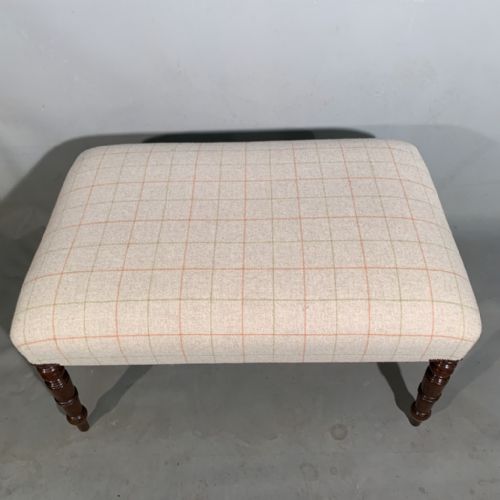 FULLY RESTORED REGENCY CENTRE FOOTSTOOL - ADDITIONAL PHOTO 3
