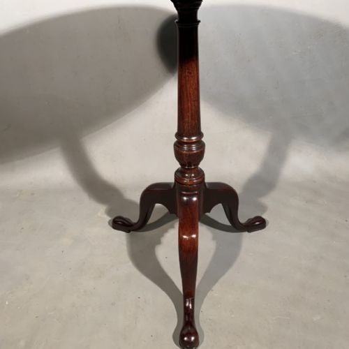 GEORGIAN MAHOGANY TILT TOP WINE TABLE - ADDITIONAL PHOTO 6