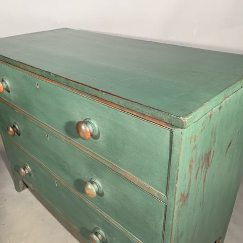 PAINTED GEORGIAN CHEST OF DRAWERS - ADDITIONAL PHOTO 2