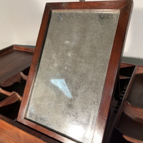 GENTLEMANS VANITY TABLE STAMPED GILLOWS - ADDITIONAL PHOTO 8