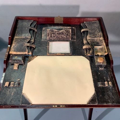 FINE QUALITY CAMPAIGN TABLE BY FINNIGANS OF MANCHESTER - ADDITIONAL PHOTO 3