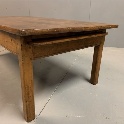 C19TH FRENCH CHERRY COFFEE TABLE 159CM - ADDITIONAL PHOTO 11
