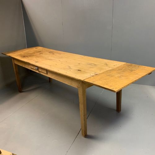 ANTIQUE FRENCH FARMHOUSE EXTENDING TABLE 281CM - ADDITIONAL PHOTO 1