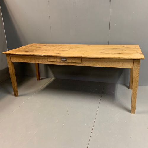 ANTIQUE FRENCH FARMHOUSE EXTENDING TABLE 281CM - ADDITIONAL PHOTO 3