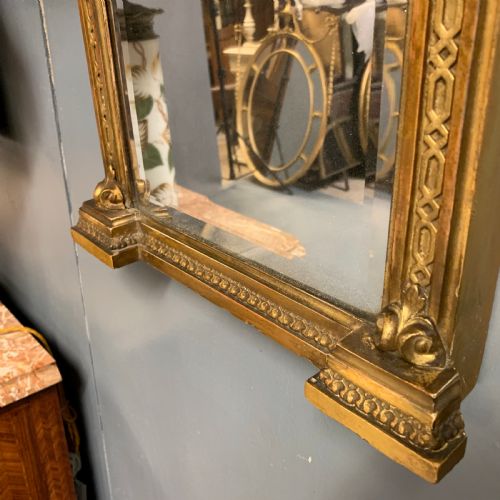 PAIR OF C19TH GILT BRACKET MIRRORS WITH BEVELLED GLASS - ADDITIONAL PHOTO 7