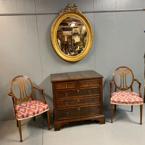 C17TH ENGLISH OAK CHEST OF DRAWERS - ADDITIONAL PHOTO 1