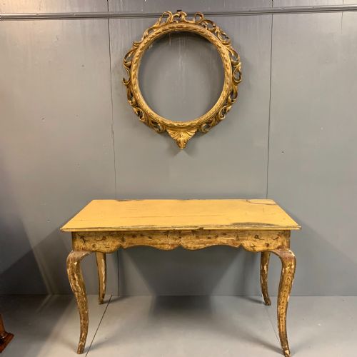 C18TH ITALIAN PAINTED SOFA TABLE - ADDITIONAL PHOTO 2