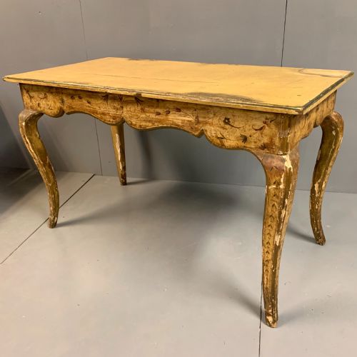 C18TH ITALIAN PAINTED SOFA TABLE - ADDITIONAL PHOTO 3