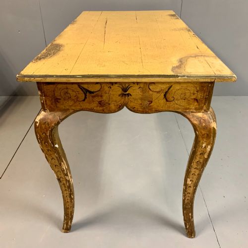 C18TH ITALIAN PAINTED SOFA TABLE - ADDITIONAL PHOTO 4