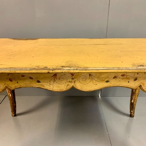 C18TH ITALIAN PAINTED SOFA TABLE - ADDITIONAL PHOTO 6