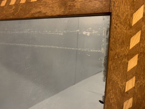 EDWARDIAN INLAID MIRROR - ADDITIONAL PHOTO 5