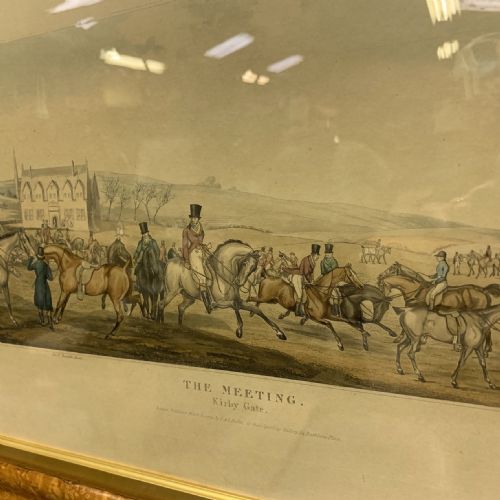 SET OF 4 LEICESTERSHIRE HUNTING SCENES 1814 T SUTHERLAND - ADDITIONAL PHOTO 3