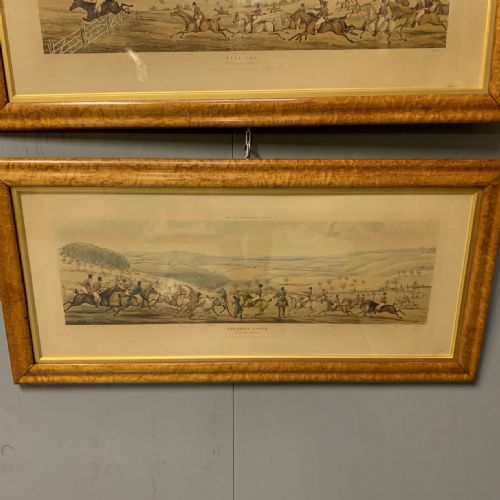 SET OF 4 LEICESTERSHIRE HUNTING SCENES 1814 T SUTHERLAND - ADDITIONAL PHOTO 7